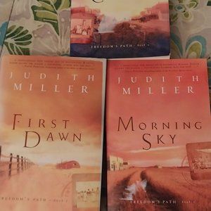 2748 Judith Miller 3 Book Set, Freedoms Path.